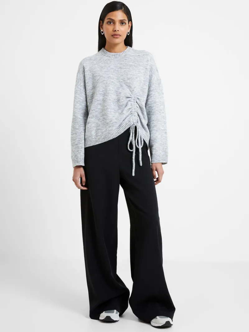 FRENCH CONNECTION Jumpers & Cardigans<Kezia Gathered Jumper LightGreyMel
