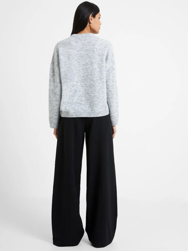 FRENCH CONNECTION Jumpers & Cardigans<Kezia Gathered Jumper LightGreyMel