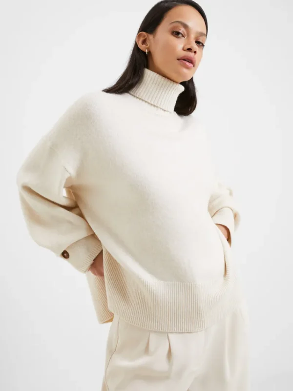 FRENCH CONNECTION Jumpers & Cardigans<Kezia Recycled Roll Neck Jumper ClassicCream