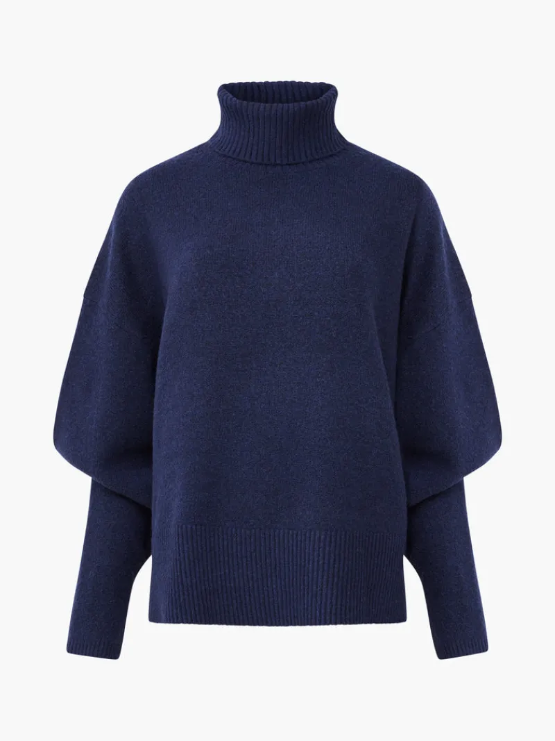 FRENCH CONNECTION Jumpers & Cardigans<Kezia Recycled Roll Neck Jumper Marine