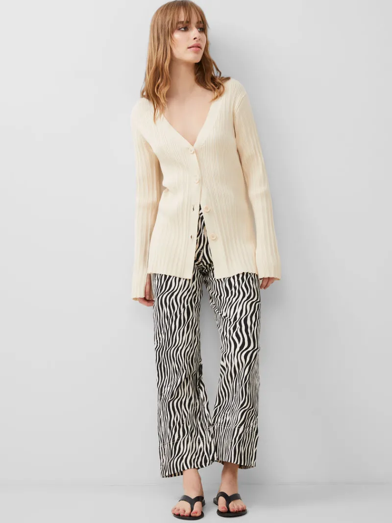 FRENCH CONNECTION Jumpers & Cardigans<Leonora Recycled Cardigan ClassicCream