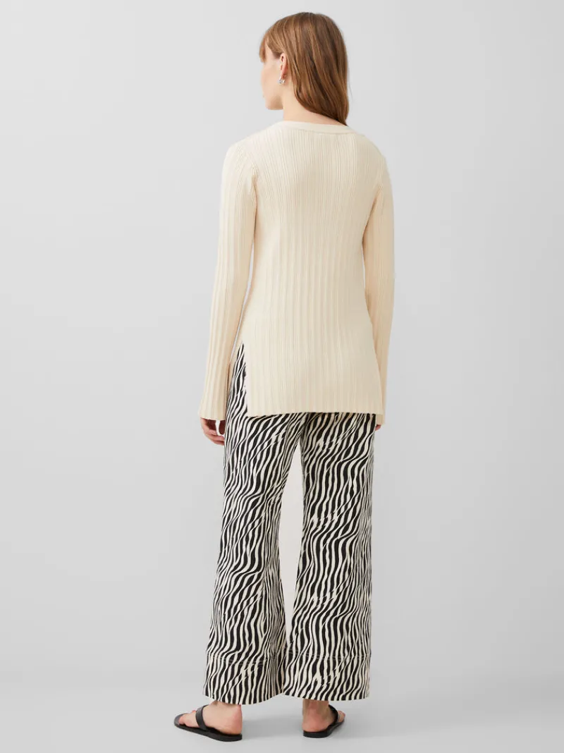 FRENCH CONNECTION Jumpers & Cardigans<Leonora Recycled Cardigan ClassicCream