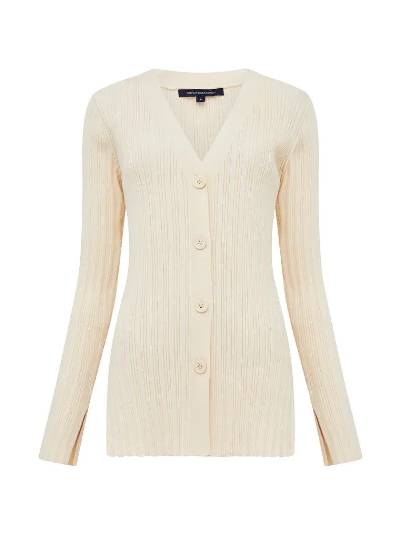 FRENCH CONNECTION Jumpers & Cardigans<Leonora Recycled Cardigan ClassicCream