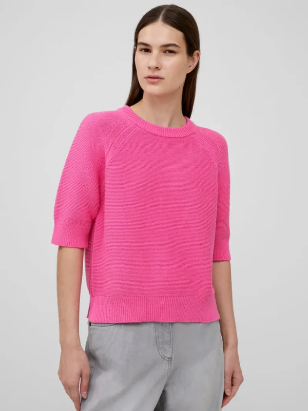 FRENCH CONNECTION Jumpers & Cardigans<Lily Mozart Short Sleeve Jumper AuroraPink