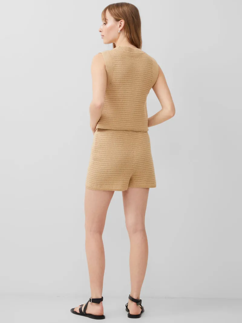 FRENCH CONNECTION Co-ords | Skirts & Shorts<Lumi Mozart Crochet Shorts Biscotti