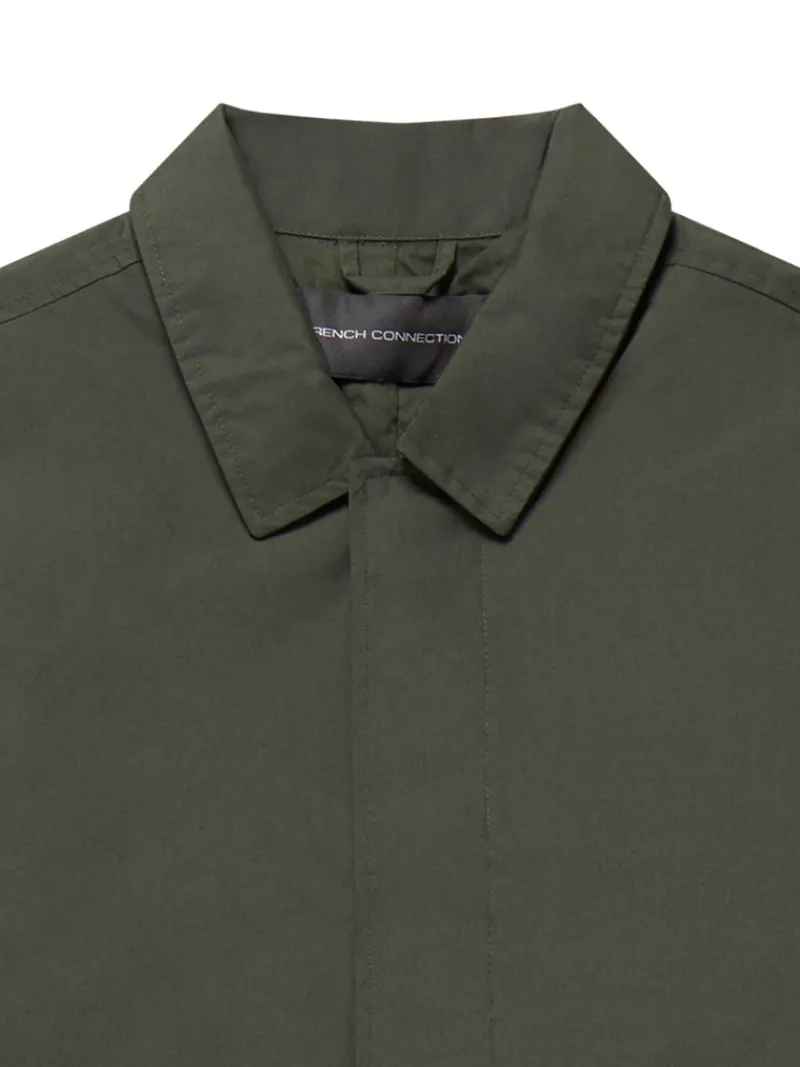 FRENCH CONNECTION Coats & Jackets<Mac Coat Khaki