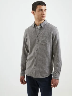 FRENCH CONNECTION Sale<Micro Puppy Tooth Shirt ForgedIronMulti