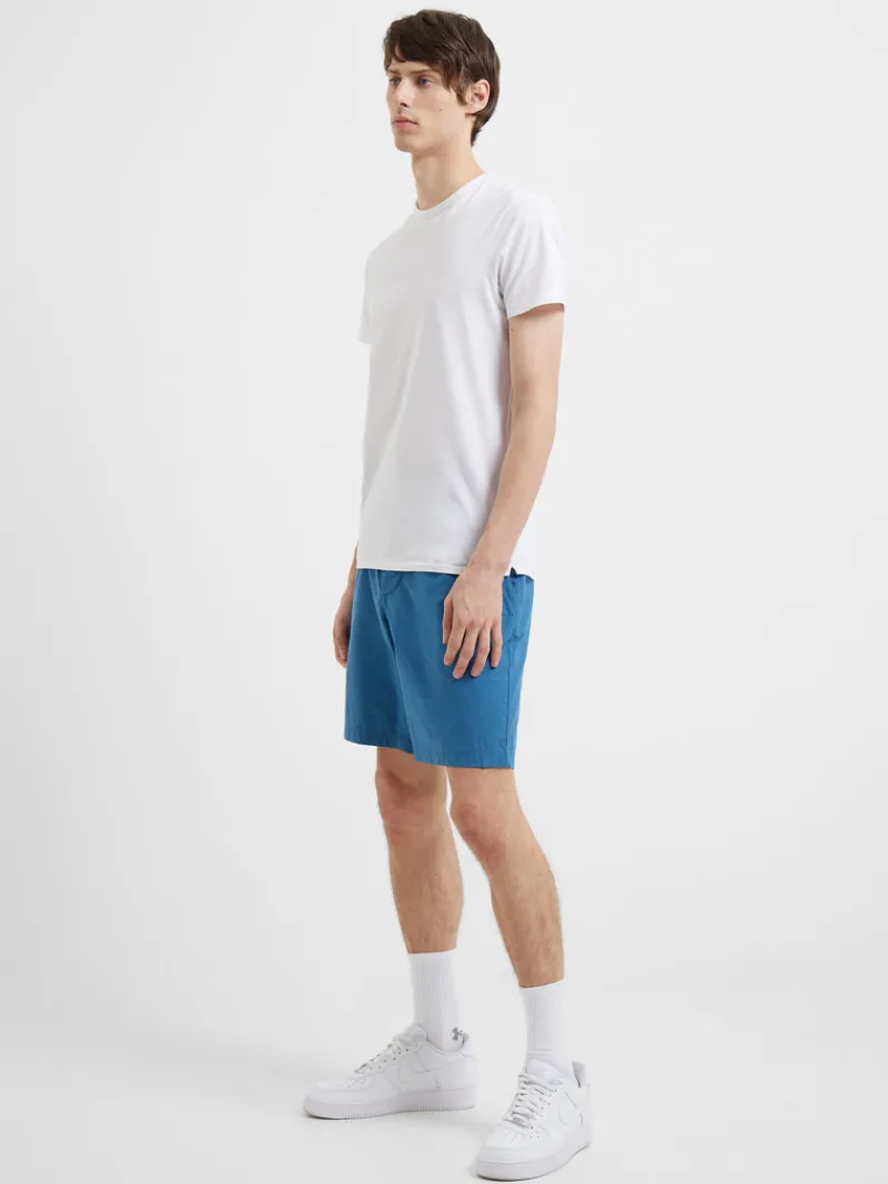 FRENCH CONNECTION Shorts<Military Cotton Shorts BlueAshes