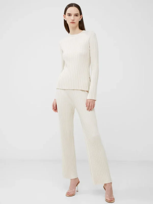 FRENCH CONNECTION Co-ords | Women's Trousers<Minar Eco Pleated Trousers ClassicCream