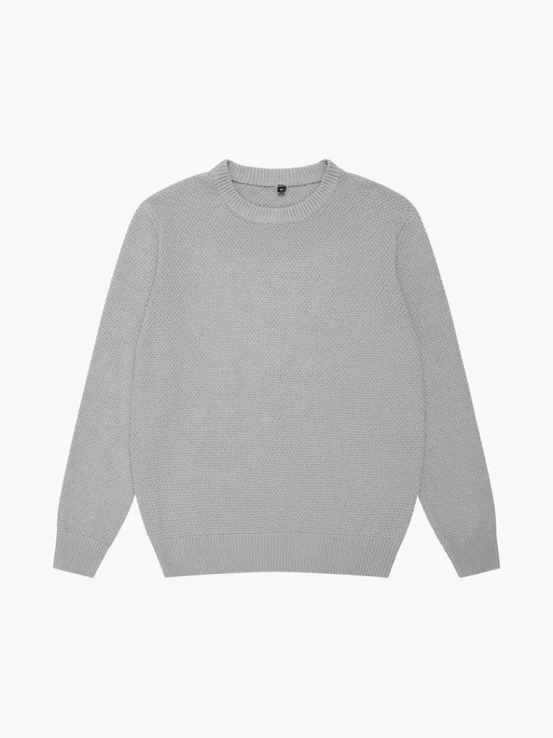 FRENCH CONNECTION Jumpers & Cardigans<Moss Stitch Jumper SleetGrey