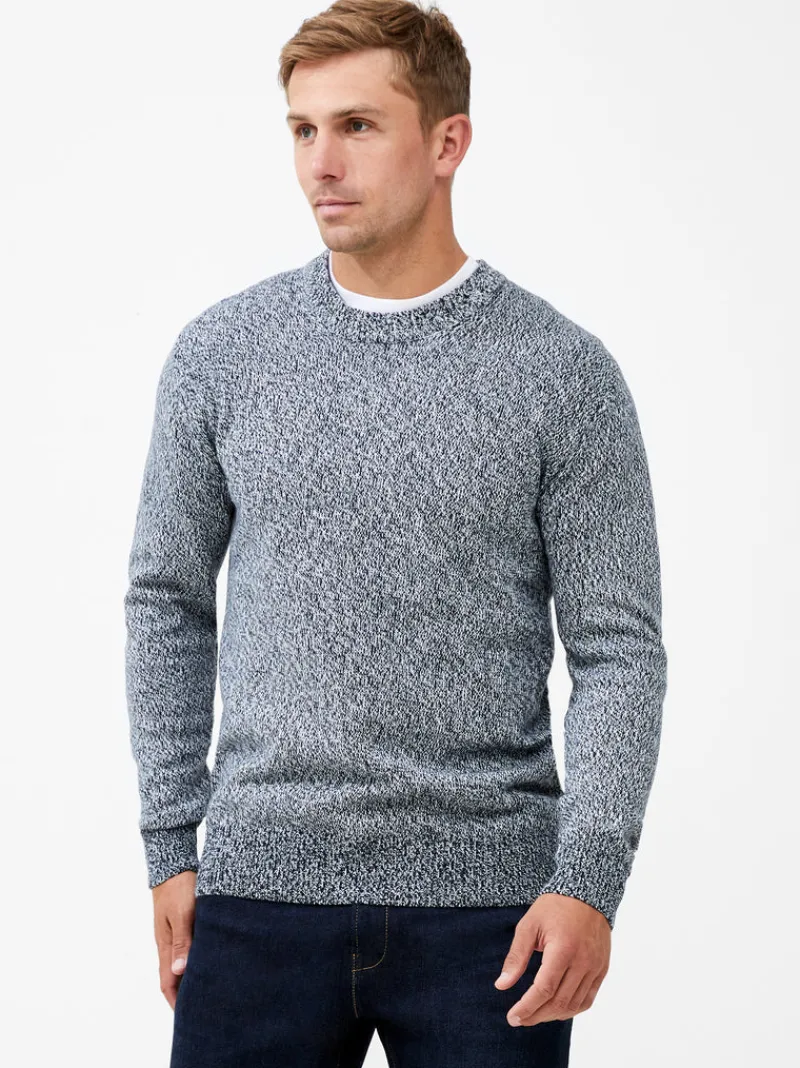 FRENCH CONNECTION Sale | Jumpers & Cardigans<Mouline Jumper Marine/White