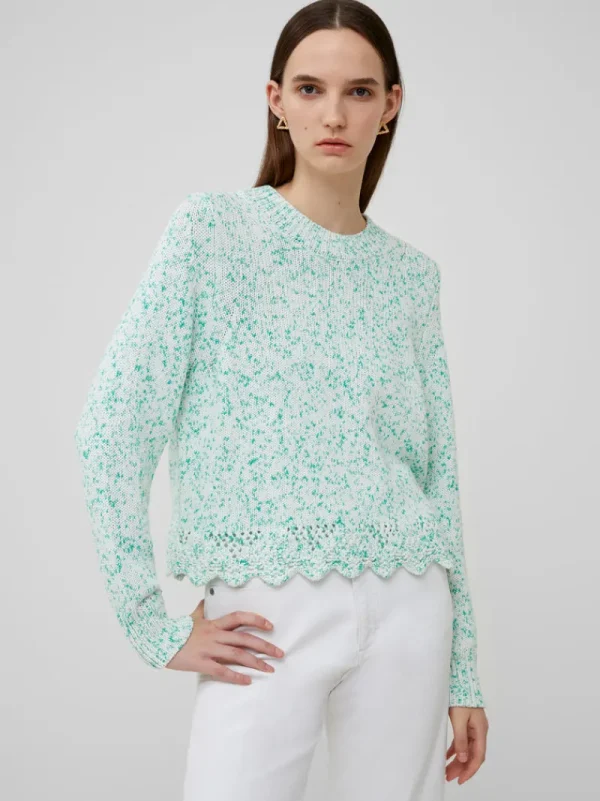 FRENCH CONNECTION Jumpers & Cardigans<Nevanna Recycled Scallop Hem Sweater JellyBean