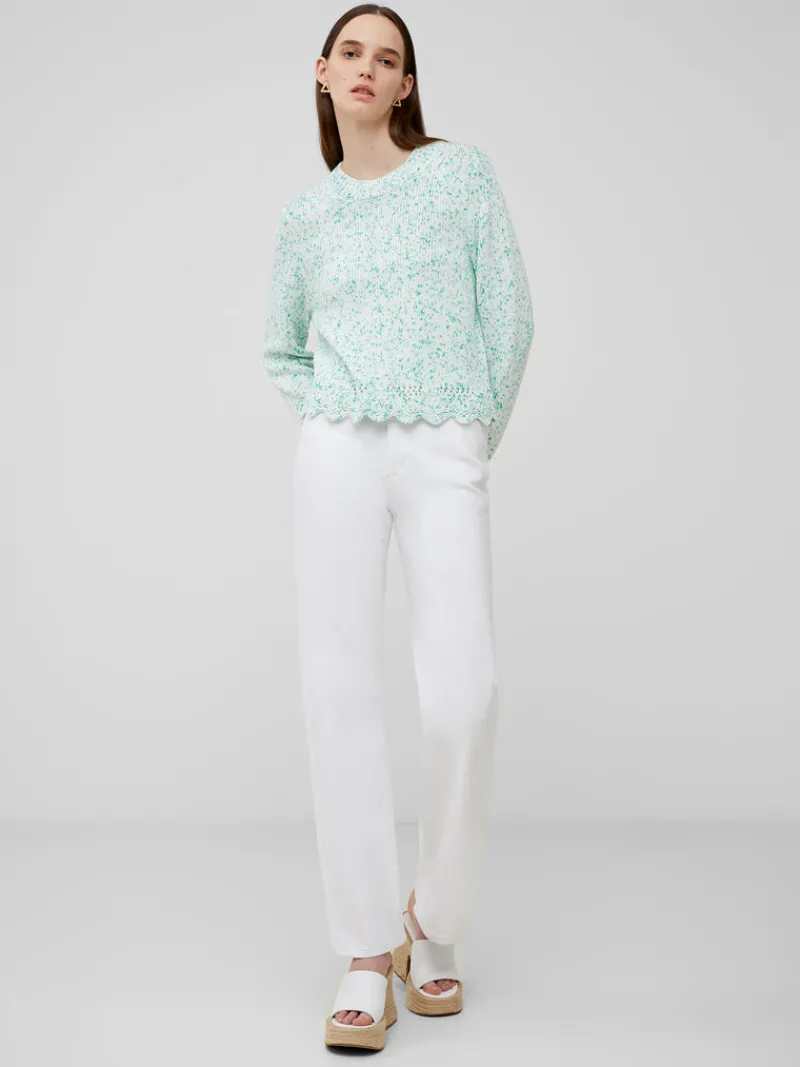 FRENCH CONNECTION Jumpers & Cardigans<Nevanna Recycled Scallop Hem Sweater JellyBean