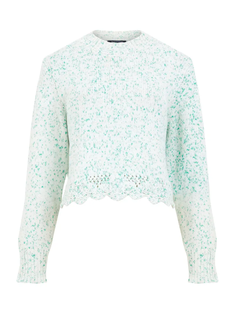 FRENCH CONNECTION Jumpers & Cardigans<Nevanna Recycled Scallop Hem Sweater JellyBean