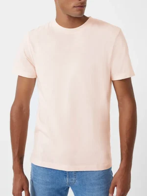 FRENCH CONNECTION T-Shirts & Polo Shirts<Organic Classic Cotton T-Shirt SunPink
