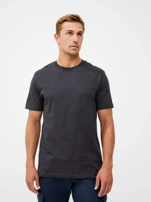 FRENCH CONNECTION T-Shirts & Polo Shirts<Organic Cotton Classic T-Shirt CharcoalMel
