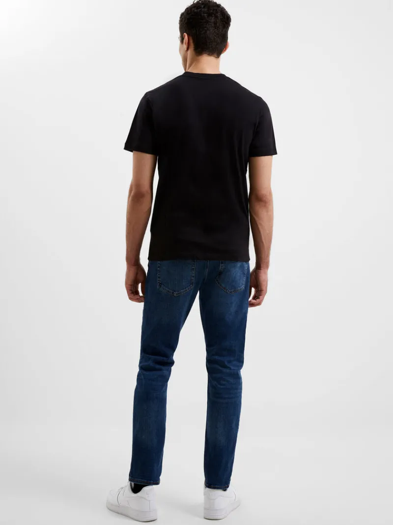 FRENCH CONNECTION T-Shirts & Polo Shirts<Organic Cotton Classic T-Shirt BlackOnyx