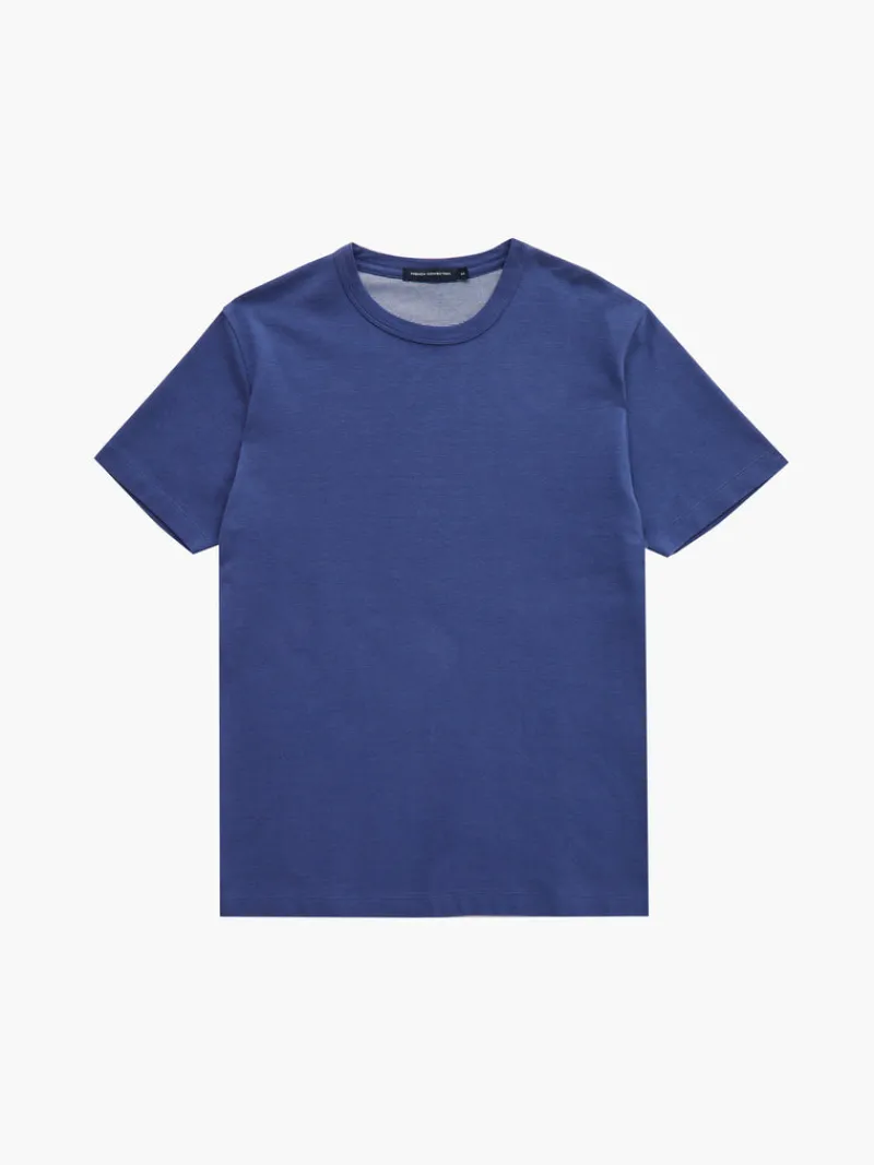 FRENCH CONNECTION T-Shirts & Polo Shirts<Ottoman Ribbed T-Shirt CoastalBlue