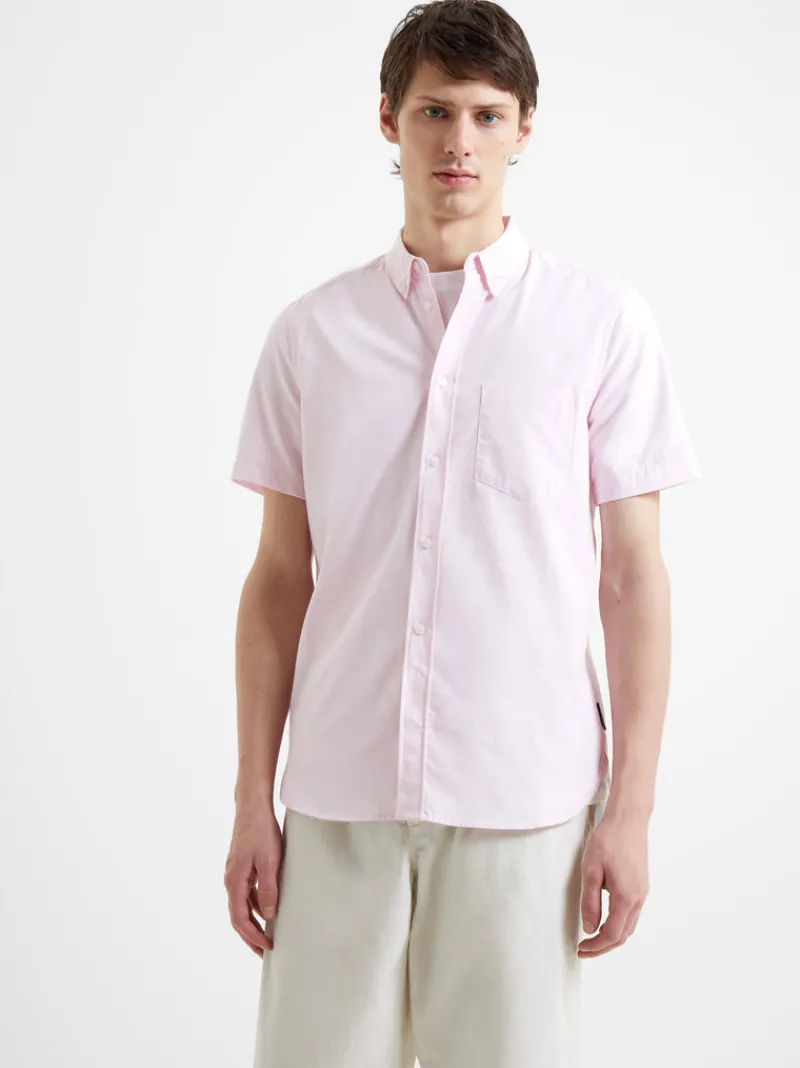 FRENCH CONNECTION Men's Shirts<Oxford Short Sleeve Shirt SoftPink