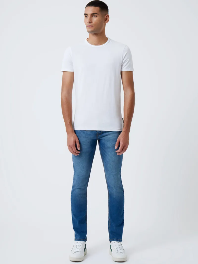 FRENCH CONNECTION T-Shirts & Polo Shirts<2 Pack Crew Neck T-Shirts Black/White