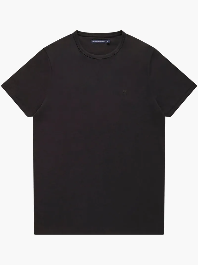 FRENCH CONNECTION T-Shirts & Polo Shirts<2 Pack Crew Neck T-Shirts Black/White