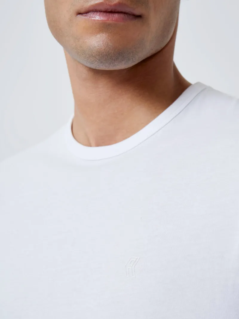 FRENCH CONNECTION T-Shirts & Polo Shirts<2 Pack Crew Neck T-Shirts Black/White