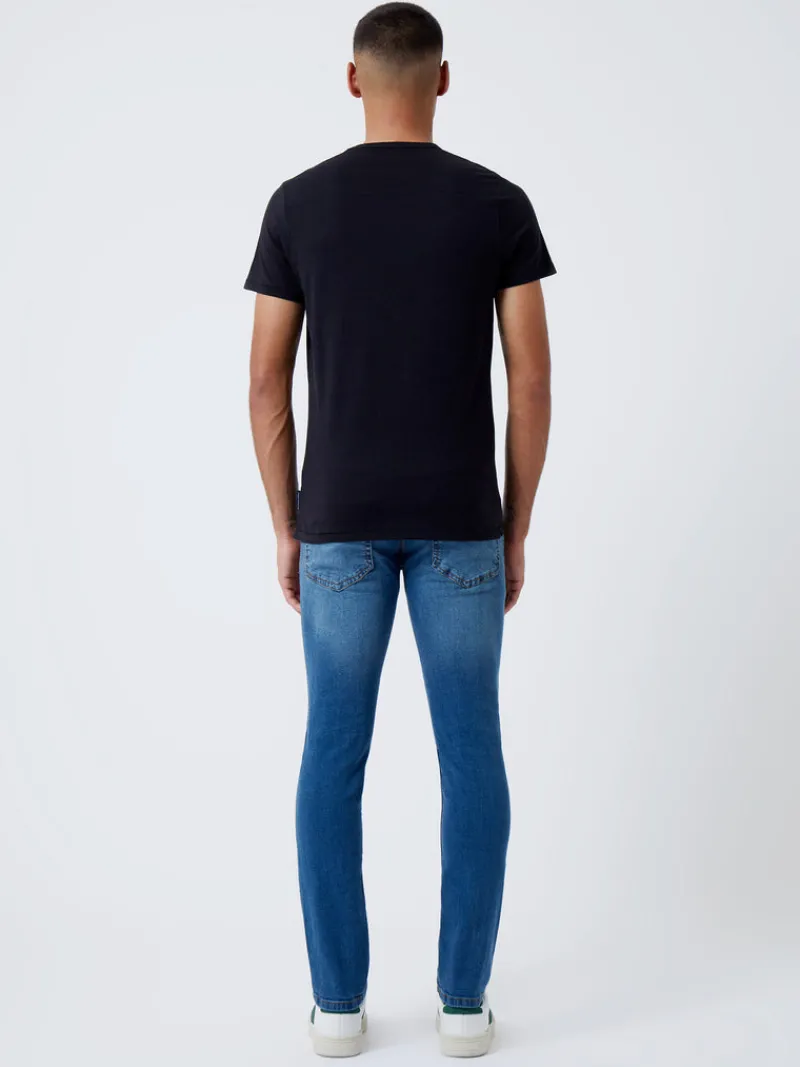 FRENCH CONNECTION T-Shirts & Polo Shirts<2 Pack Crew Neck T-Shirts Black/White