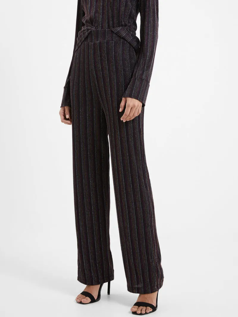 FRENCH CONNECTION Sale | Co-ords<Paula Lurex Stripe Trousers BlackoutMulti