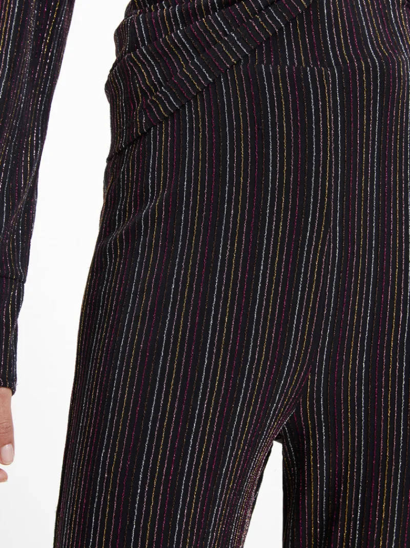 FRENCH CONNECTION Sale | Co-ords<Paula Lurex Stripe Trousers BlackoutMulti