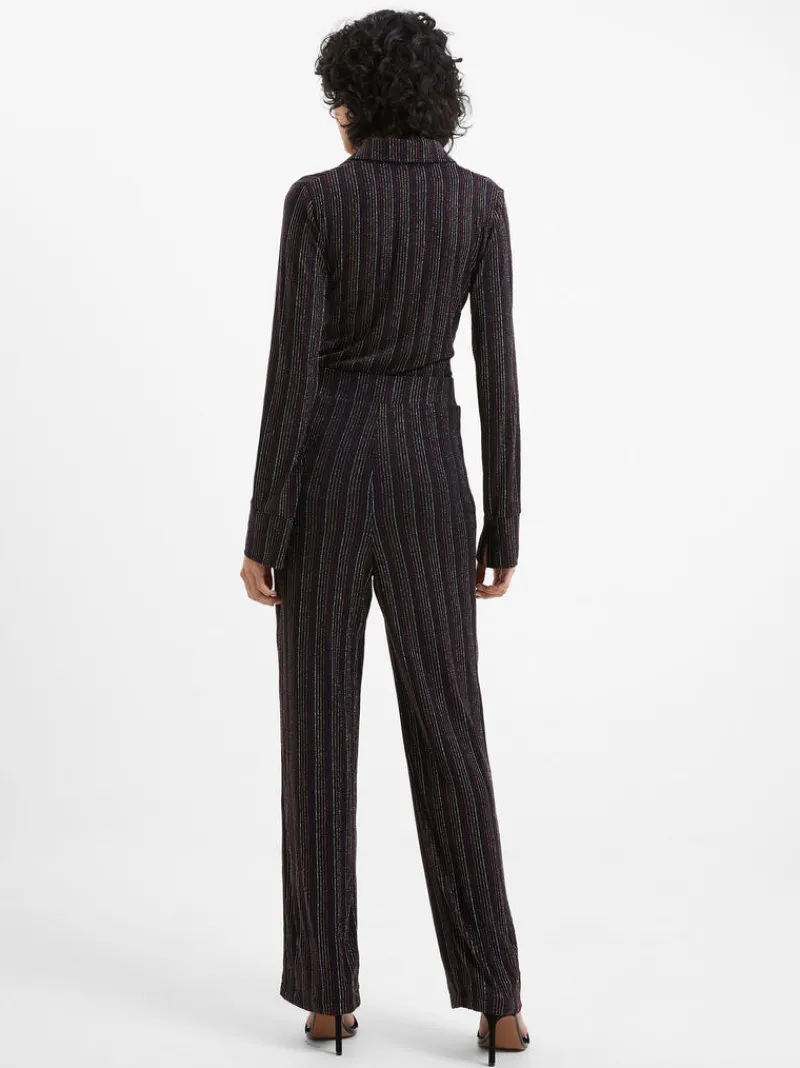 FRENCH CONNECTION Sale | Co-ords<Paula Lurex Stripe Trousers BlackoutMulti