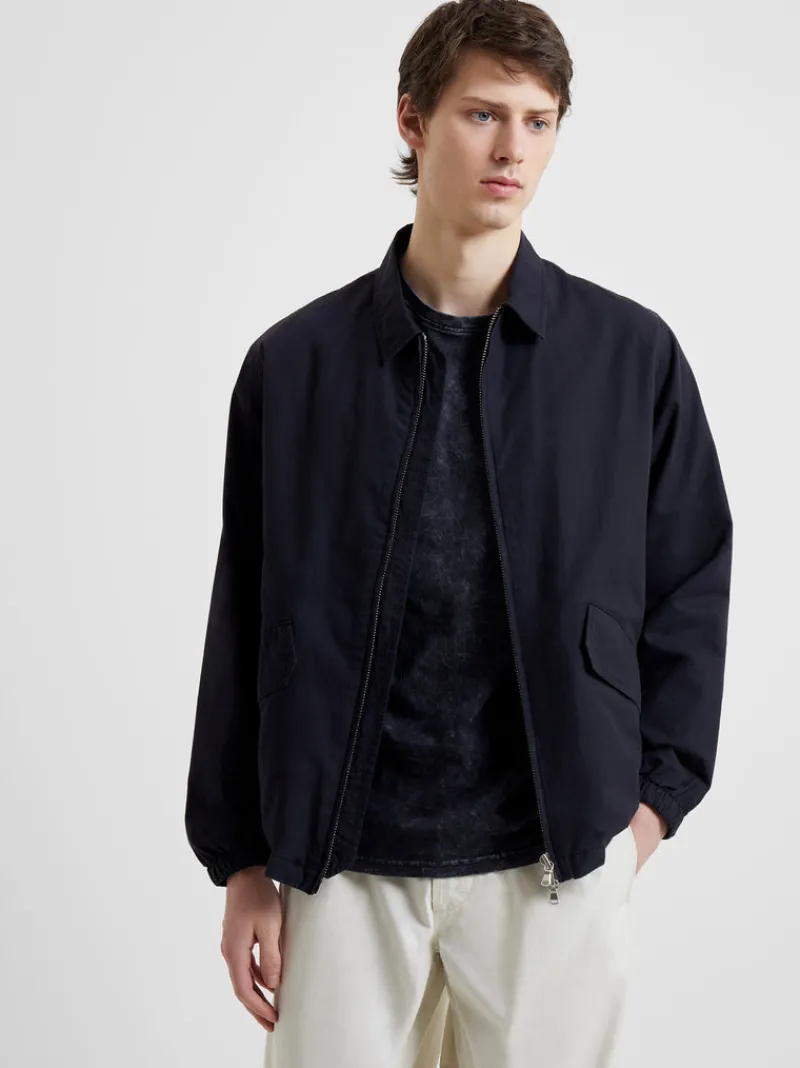 FRENCH CONNECTION Coats & Jackets<Peached Cotton Coach Jacket BlackOnyx