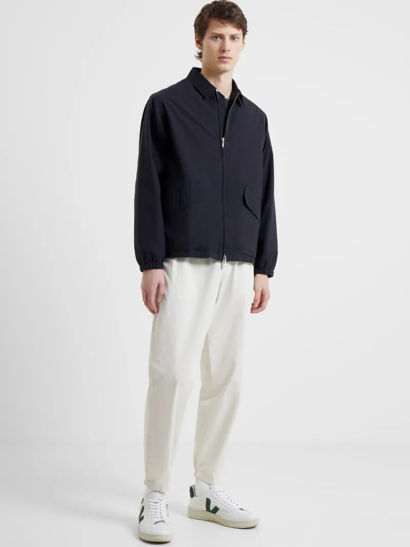 FRENCH CONNECTION Coats & Jackets<Peached Cotton Coach Jacket BlackOnyx