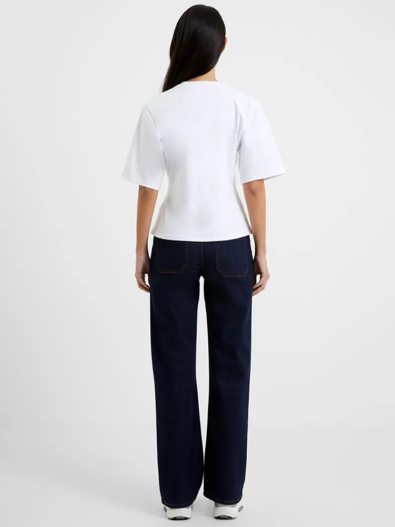 FRENCH CONNECTION Tops<Pearl Top LinenWhite