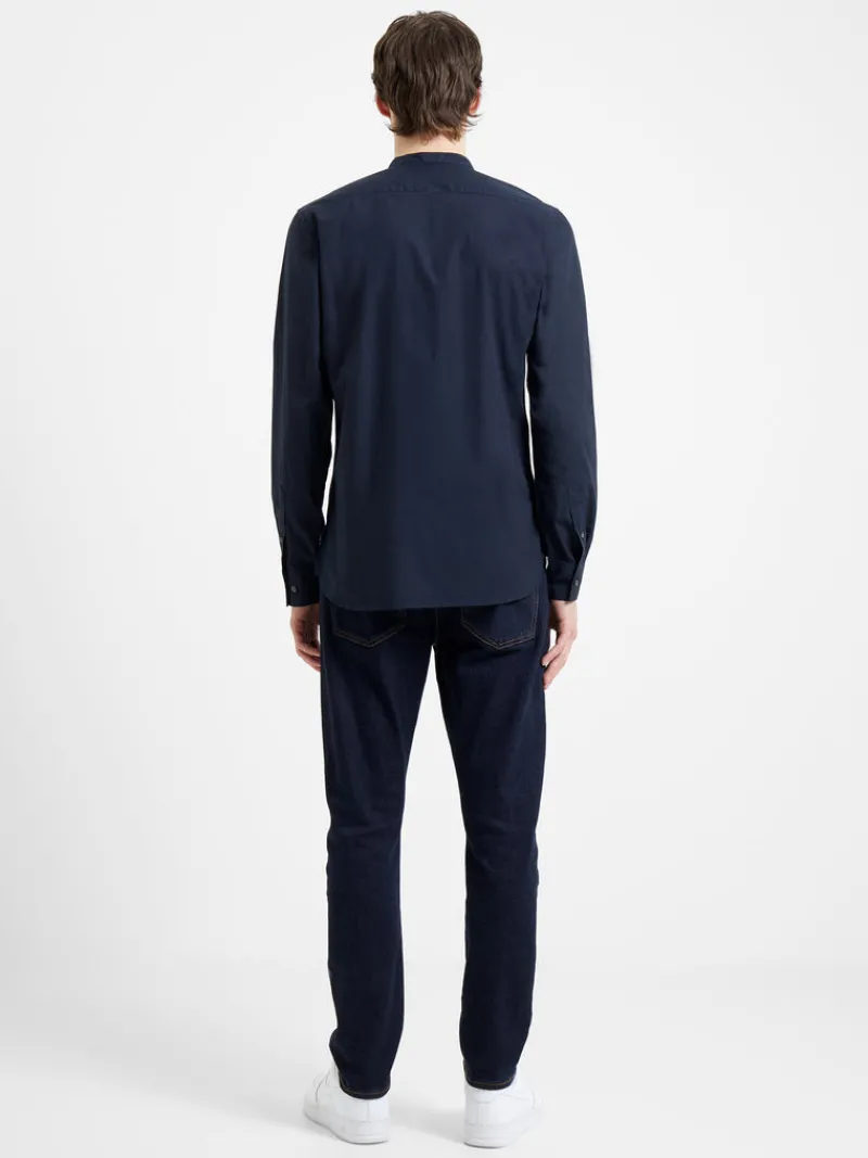 FRENCH CONNECTION Men's Shirts<Plain Grandad Shirt DarkNavy