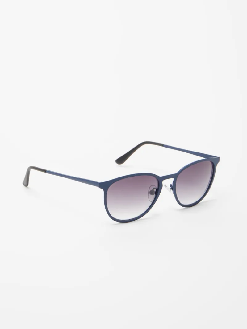 FRENCH CONNECTION Sunglasses<Preppy Round Sunglasses UtilityBlue