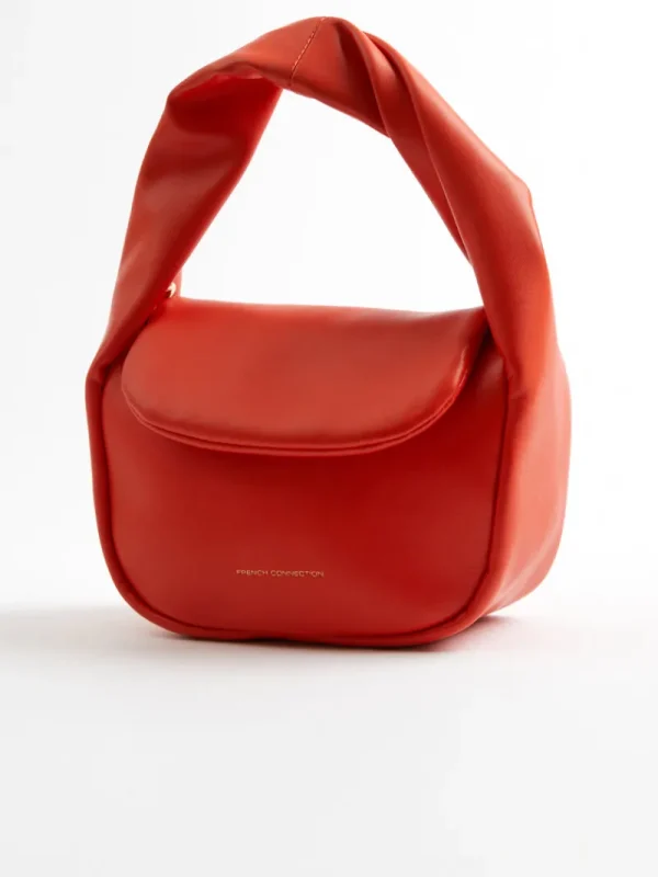 FRENCH CONNECTION Women's Bags<PU Mini Soft Handbag MandarinRed