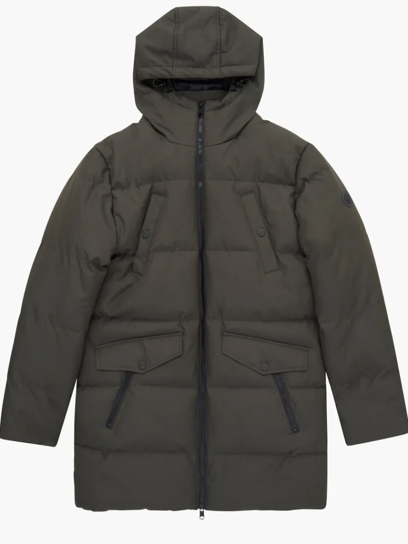 FRENCH CONNECTION Coats & Jackets<Puffer Parka Coat Khaki