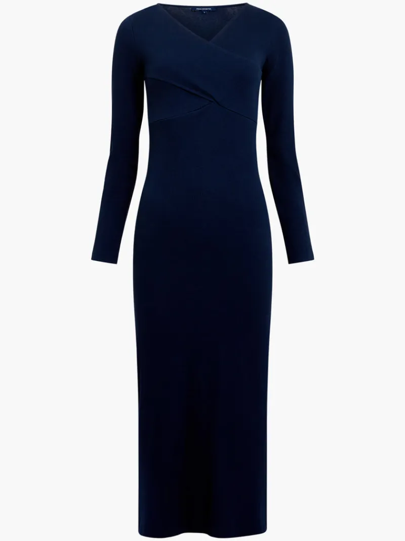 FRENCH CONNECTION Day Dresses<Rassia Rib Crossover Dress Marine
