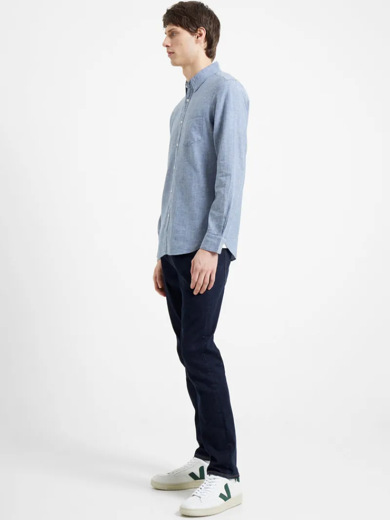 FRENCH CONNECTION Men's Shirts<Relaxed Chambray Shirt Indigo
