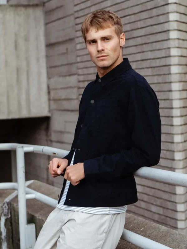 FRENCH CONNECTION Coats & Jackets<Relaxed Interpeach Jacket Marine