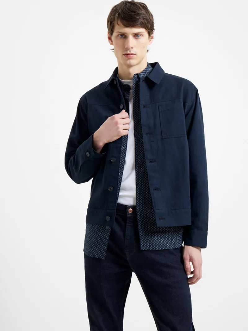 FRENCH CONNECTION Coats & Jackets<Relaxed Interpeach Jacket Marine