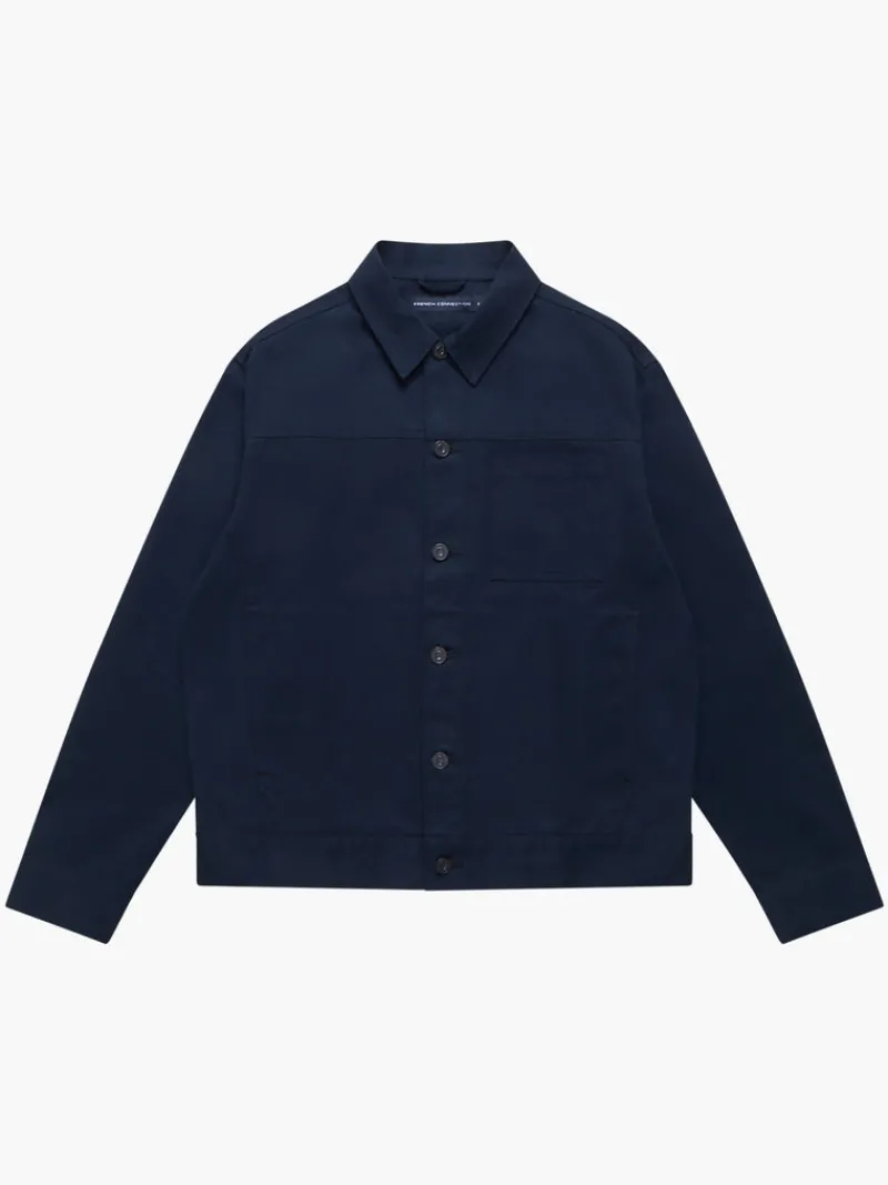 FRENCH CONNECTION Coats & Jackets<Relaxed Interpeach Jacket Marine