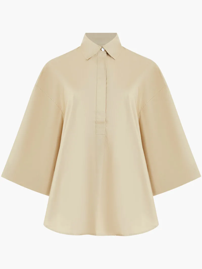 FRENCH CONNECTION Women's Shirts<Rhodes Poplin Popover Shirt Incense