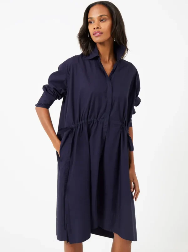 FRENCH CONNECTION Day Dresses | Blue Dresses | Dresses<Rhodes Poplin Shirt Dress Marine