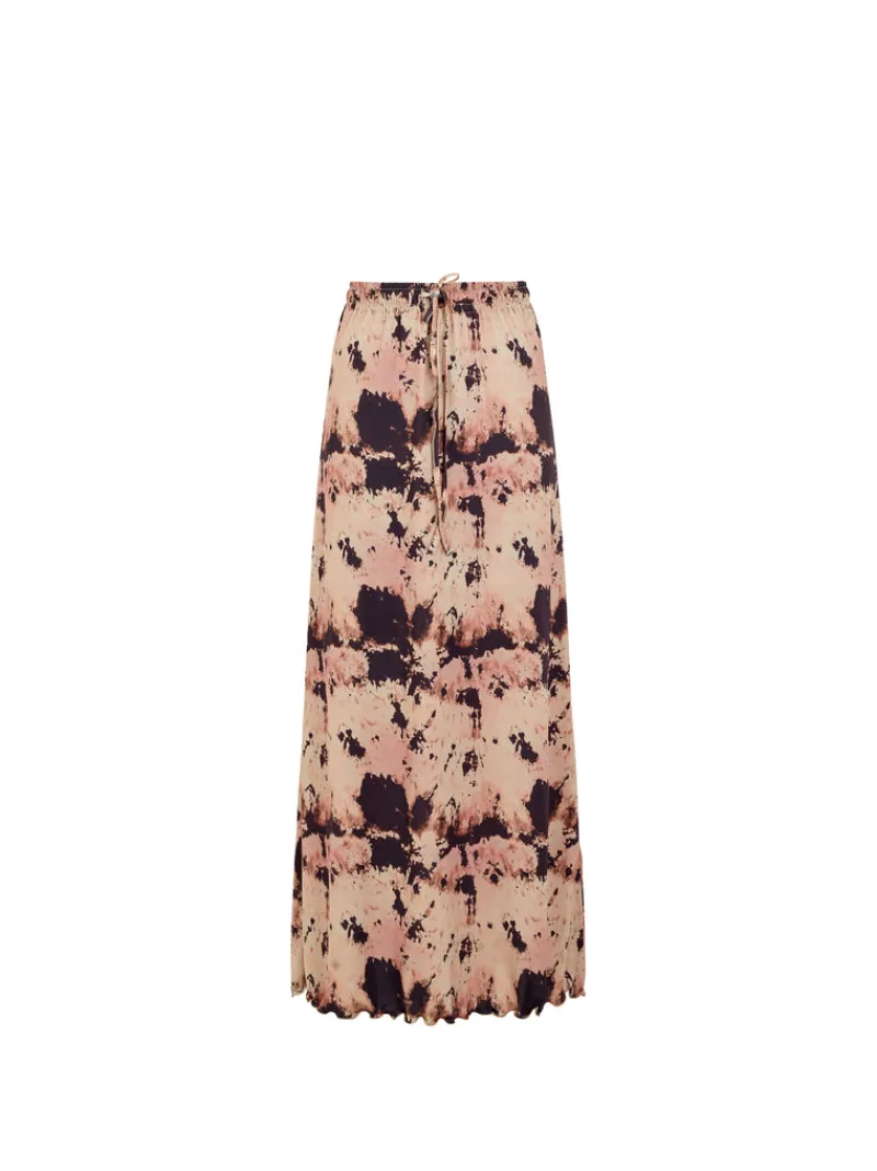 FRENCH CONNECTION Women's Skirts | Skirts & Shorts<Riya Ava Midi Skirt Mocha/ChocolateMult
