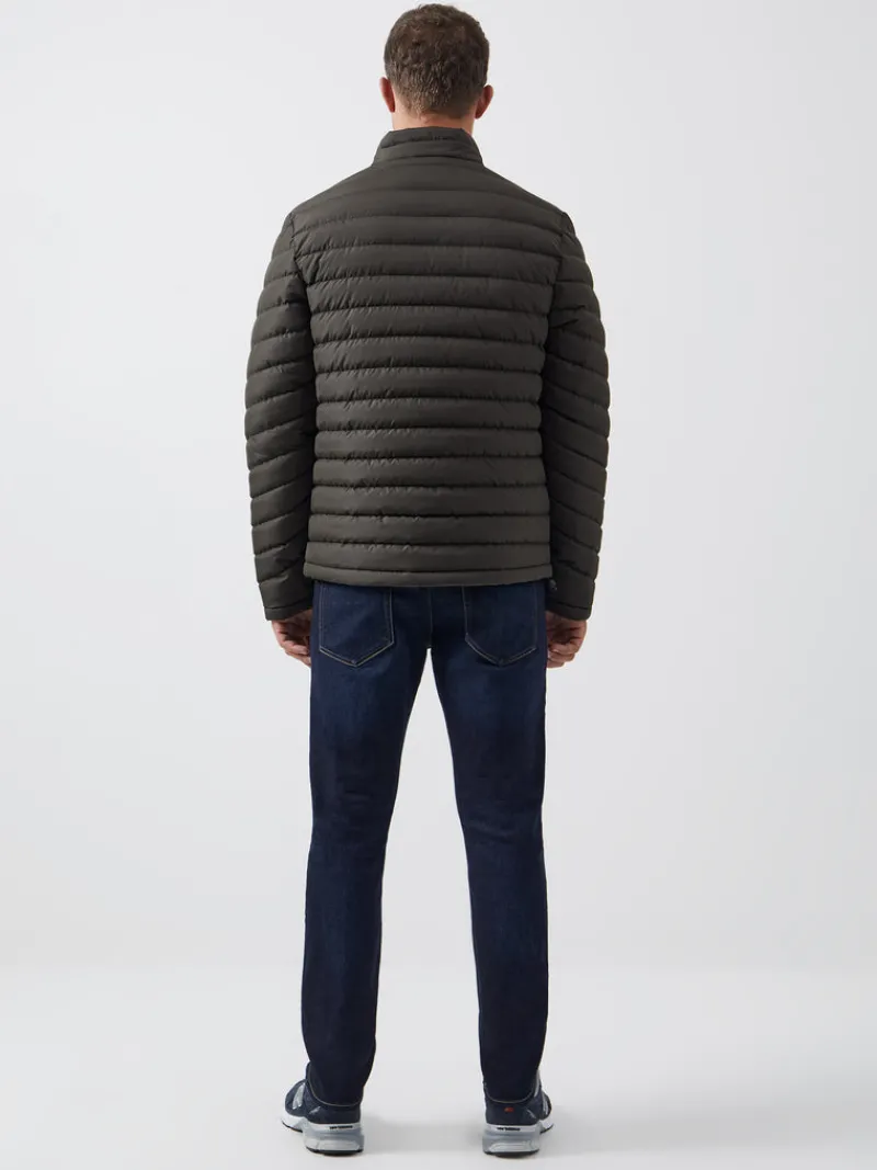 FRENCH CONNECTION Coats & Jackets<Row Funnel Neck Puffer Jacket Khaki