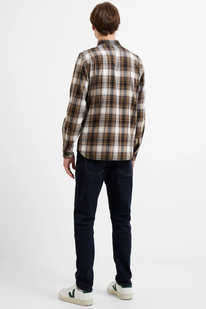 FRENCH CONNECTION Men's Shirts<Sandsend Check Ls Collar Shirt KangarooMulti