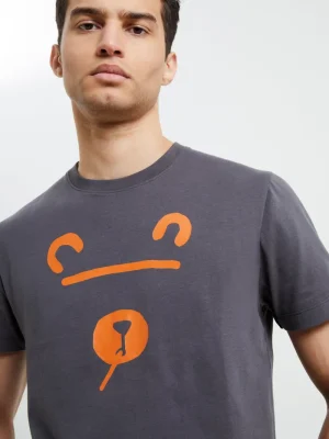 FRENCH CONNECTION T-Shirts & Polo Shirts<Shadow Bear T-Shirt ForgedIron