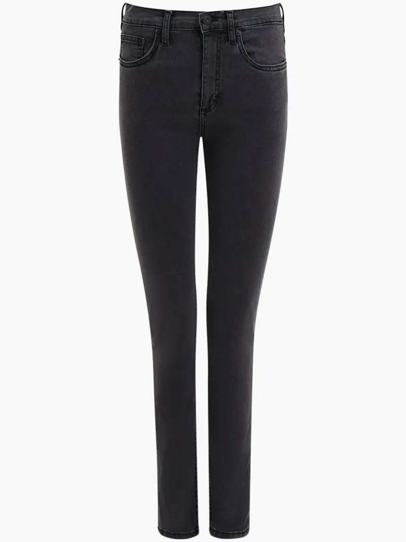 FRENCH CONNECTION Jeans | Women's Trousers<Soft Stretch Denim High Rise Skinny Jeans Charcoal