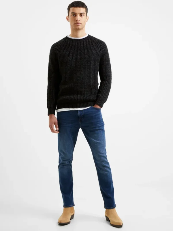 FRENCH CONNECTION Jumpers & Cardigans<Space Twist Jumper Black/Charcoal